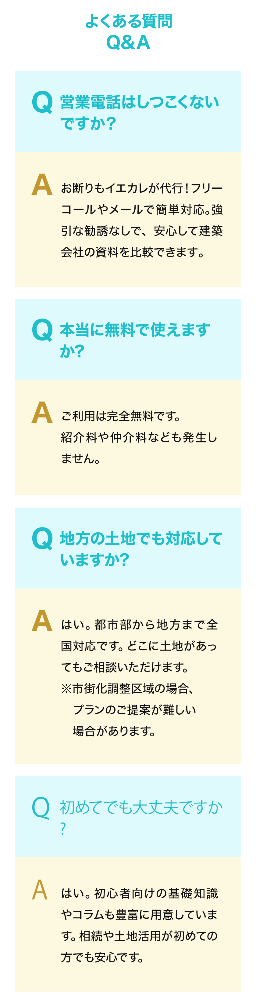よくある質問 Q&A